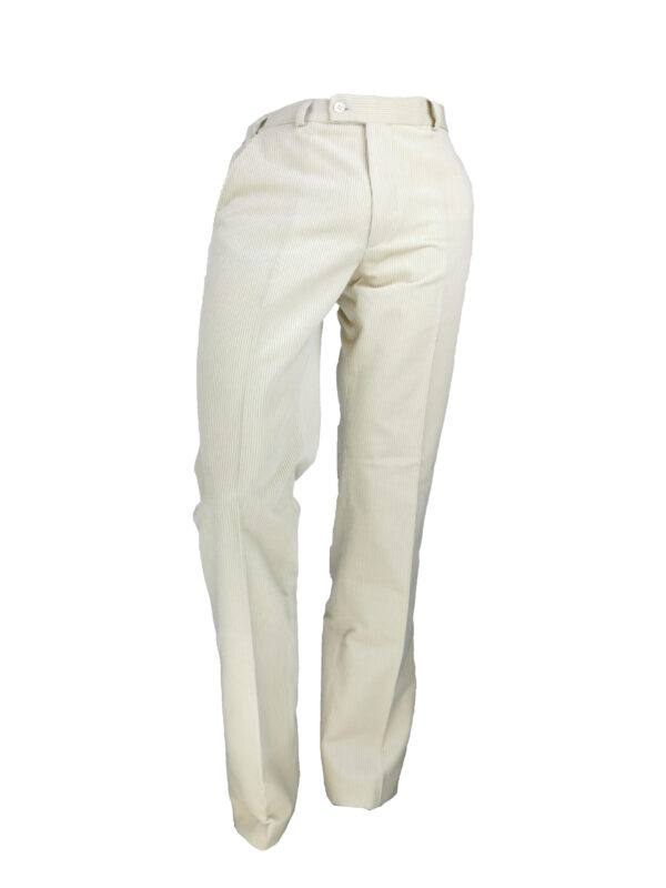 Pantalon en velours - Blanc