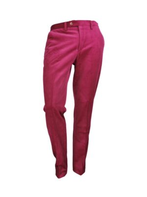 Pantalon en velours-Fushia