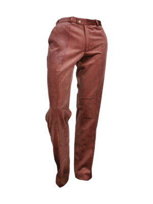 Pantalon en velours - Brique